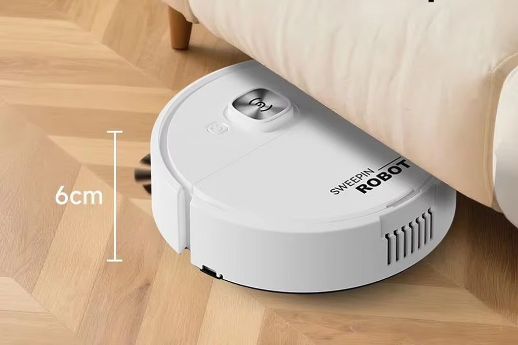 3-in-1 Low Noise Mini Sweeping Robot Intelligent