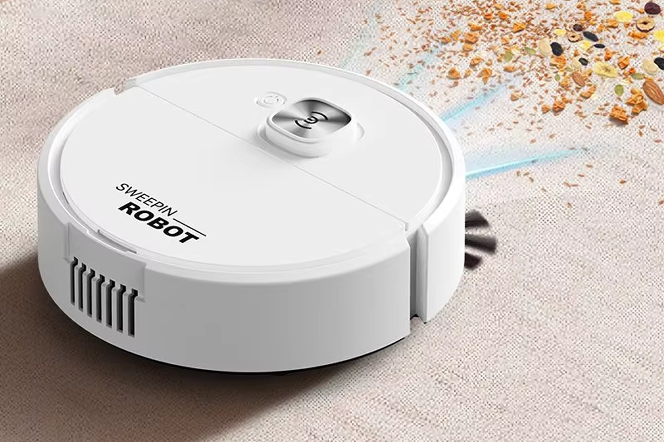 3-in-1 Low Noise Mini Sweeping Robot Intelligent