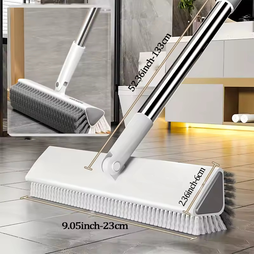 Triangle Scrub Floor Cleaner Brush Double-Sided Multi-functional